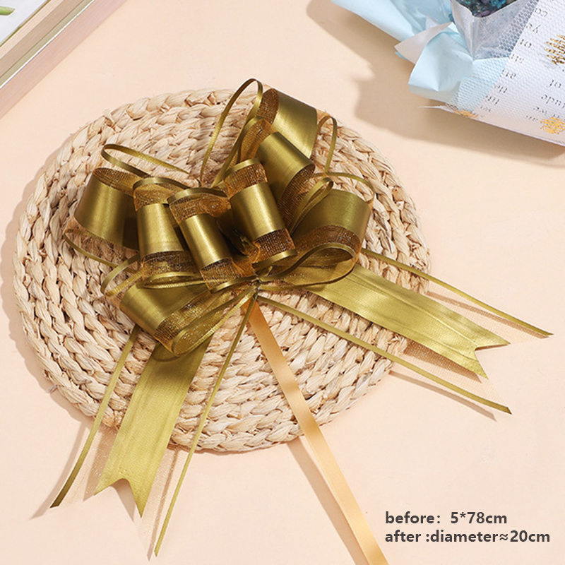 Cinta blanca para coche de boda, lazos para tirar, envoltura de , decoración para coche de boda, suministros para de cumpleaños, sillas Pew, decoración del hogar DIY: Borgoña
