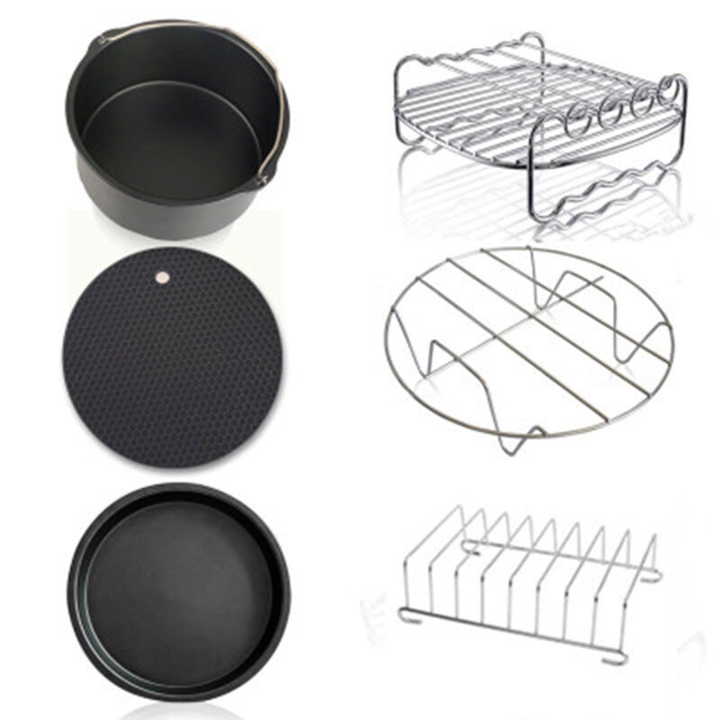 Kitchen Set Fryer Accessories 8Pcs/Set Air Fryer Accessories Set Cooking Tool Baking Kitchen Tools Utensil Shippin