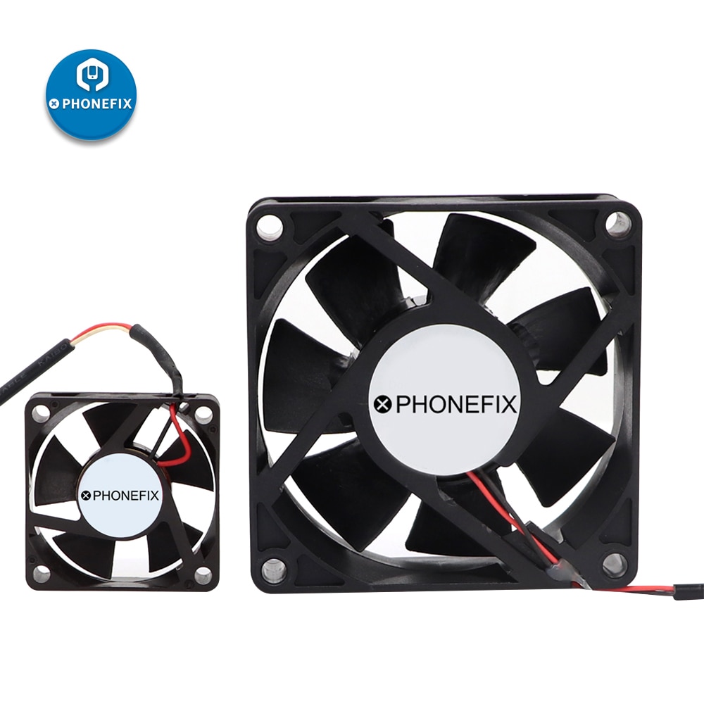 PHONEFIX 5V USB Smoking fume Extractor Fan 3CM 7CM USB Solder Smoke Fume Absorber For Mobile Phone Soldering Repair