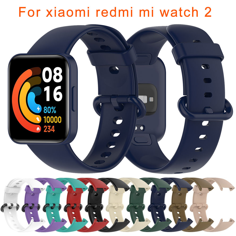 Bracelet de rechange en Silicone, pour Xiaomi Redmi Mi Watch 2, Sport, accessoires de montre d'extérieur