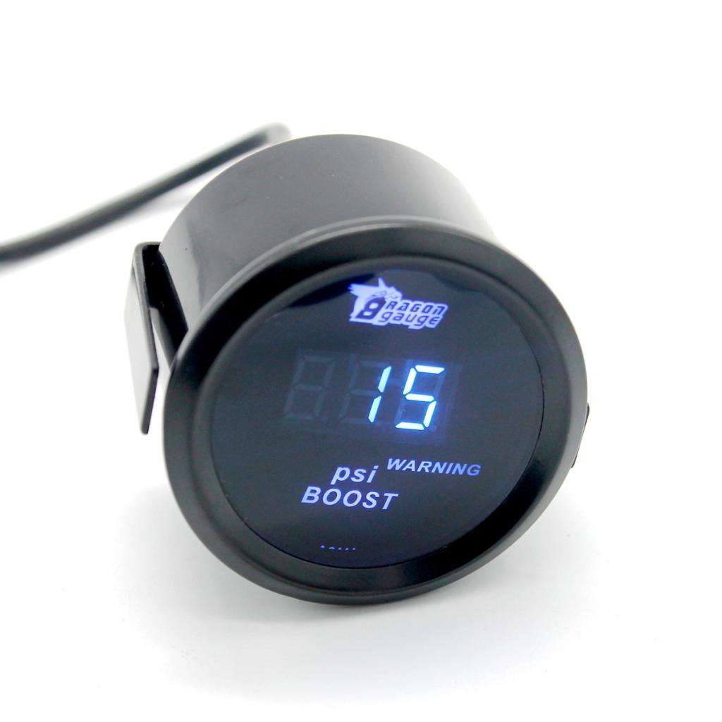 Turbocharger Boost Gauge Instrument PSI Digital Display