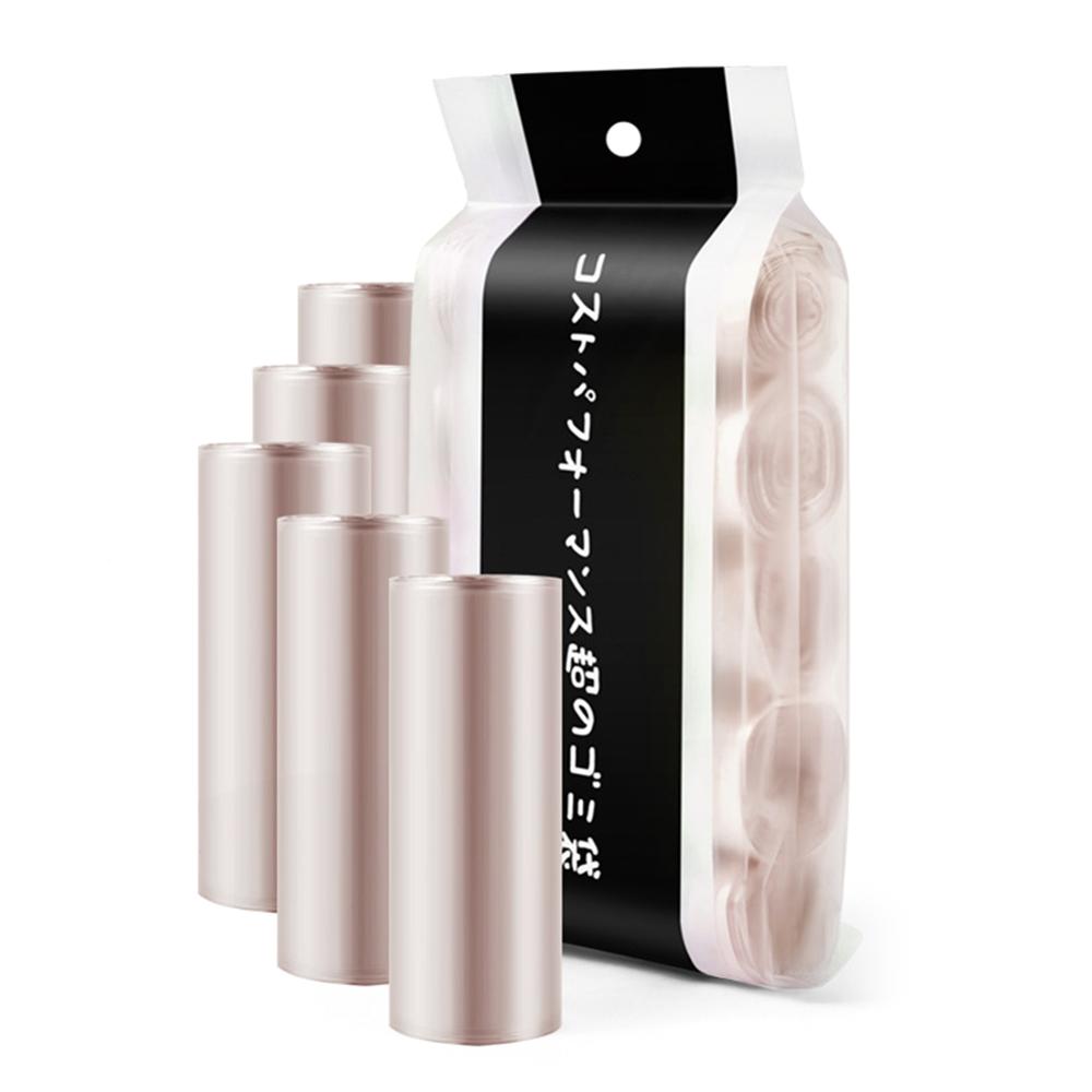 5 Rolls 100pcs Disposable Garbage Bag Kitchen Rubbish Bags Plastic Garbage Bag Kitchen Waste Bag Plastic Trash Bag Kitchen Tools: Luxury Gold