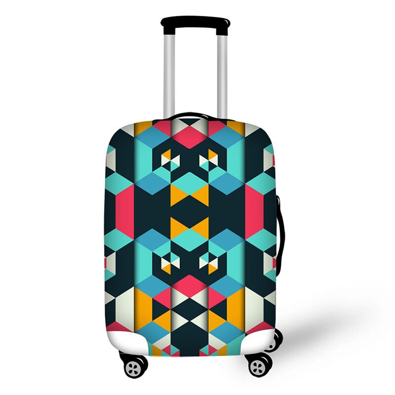 crystal luggage cover protective suitcase cover travel accessories case for suitcase housse valise capa para mala de viagem