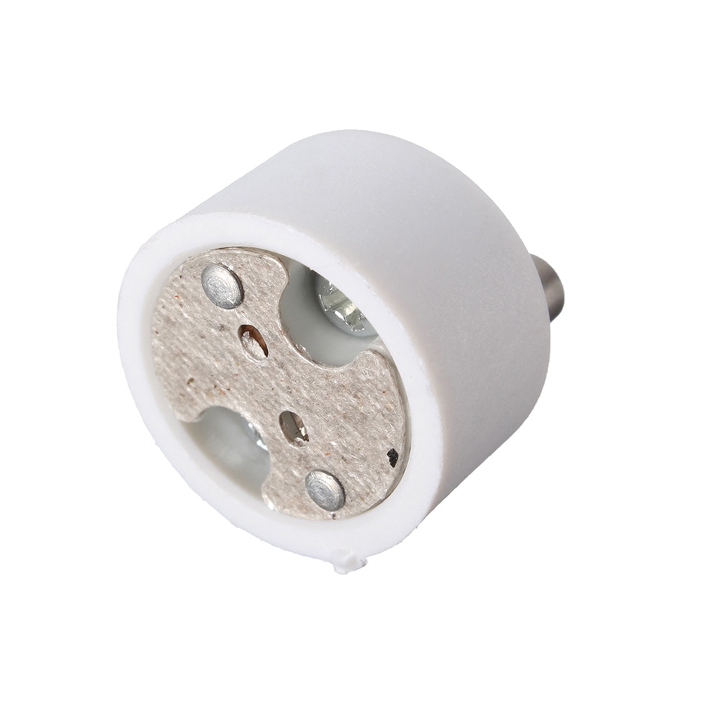 Profesjonalne GU10 (gniazdo żeńskie) dla Pan16 (wtyk męnarty) adapter gniazda halogenowe podstawa lampy adapter lampy uchwyt robić konwertera