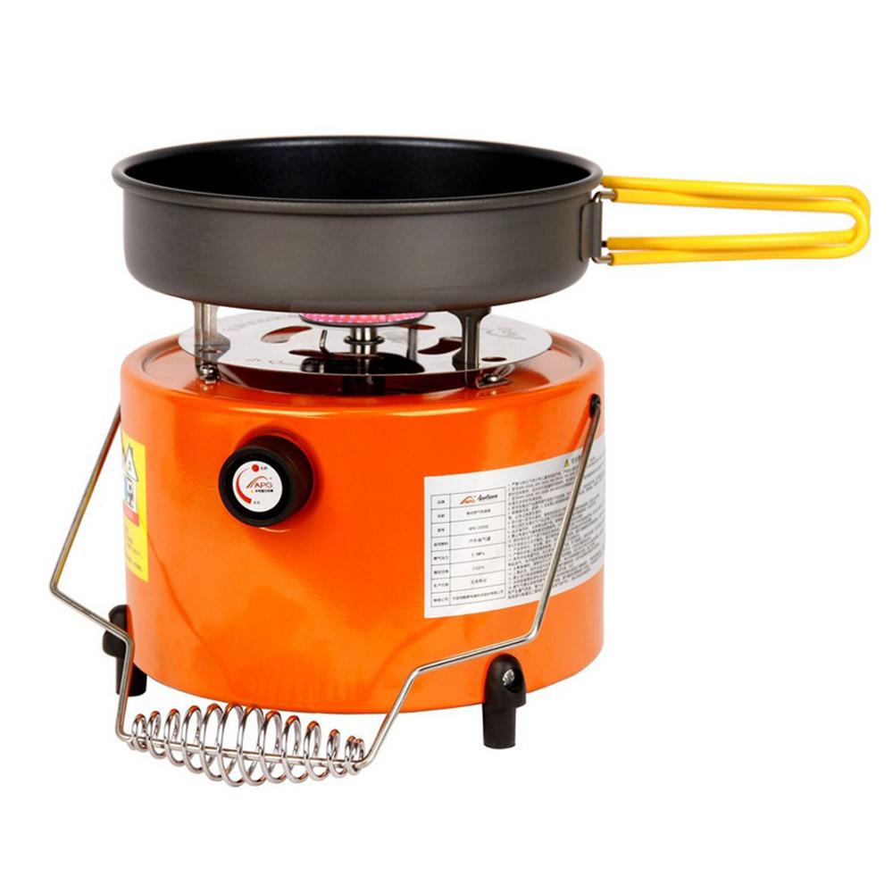 APG Mini Gas Heater Butane Heater Mini Ice Fishing Heater Outdoor Portable Heater Liquefied Gas Heater Oven Gas Heater