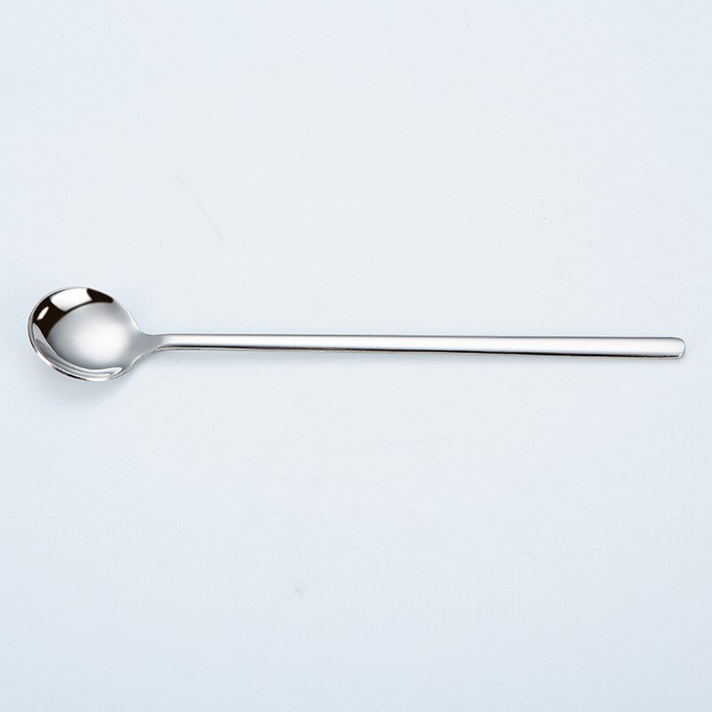 1pc Colorful Dessert Spoons Teaspoons Small Coffee Ice Cream Grain Fruit Soap Spoons Espresso Spoons kitchen accessories: 01