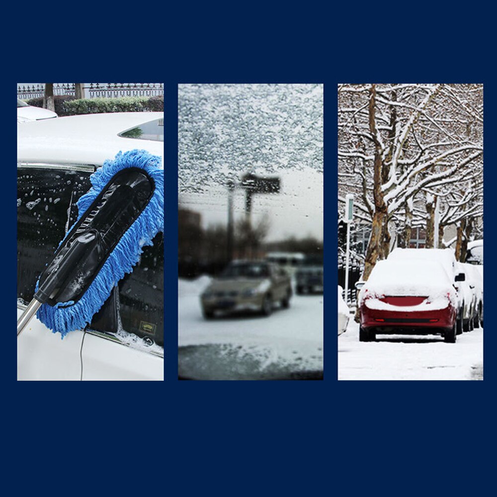 3 in 1 Car Snow Removal Tool Kit Multi-Function Detachable Snow Shovel Snow Brush Ice Scraper for Car Windshield Ice Frost Snow