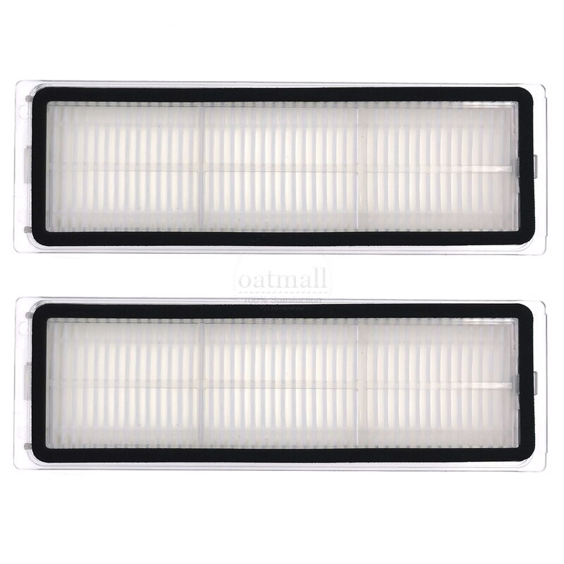 HEPA Filter For Xiaomi MIJIA 1C 2C 1T / MI Robot Vacuum-MOP / Dreame F9 Dust Filters Accessories Cleaner Replacement Parts: Light Grey