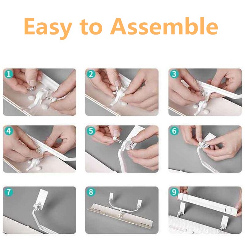 Adjustable Air Conditioner Cover 70Cm Anti-Wind Straight Shield Baffle Board Protector Air Cooling Windshield Wind Guide Plate