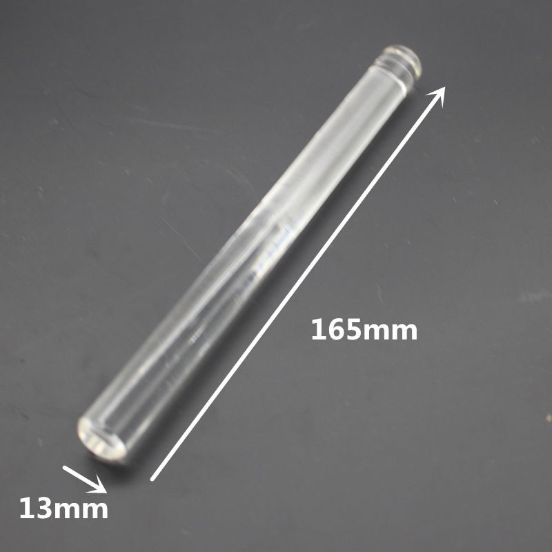 165*13Mm Mini Acryl Deegroller Fondant Roller Licht Utility Keuken Tool Rolling Pin Klei Art Ambachten Accessoire