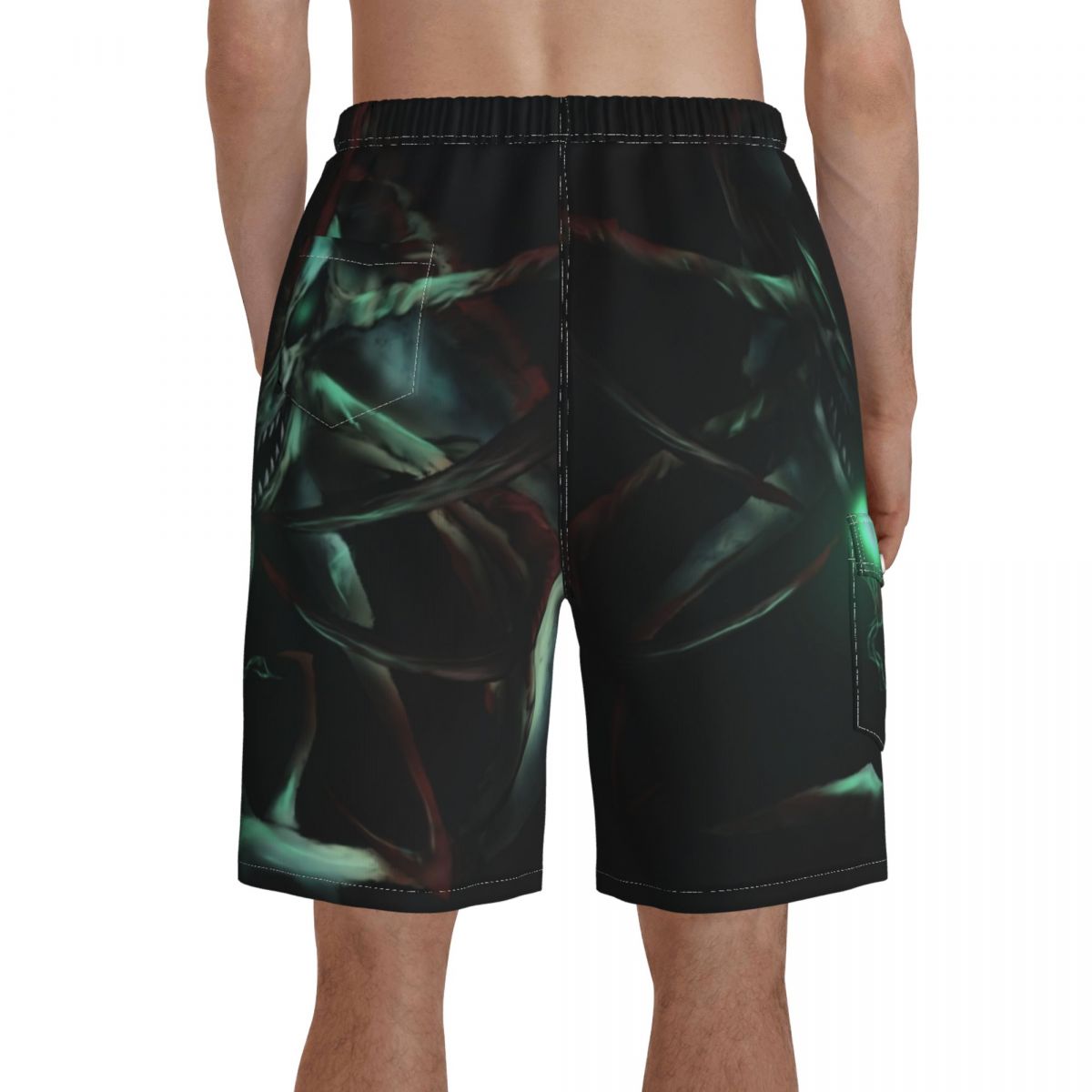 Pantalones cortos de tablero Subnautica Lost prey, Shorts de cintura elástica, cómodos, bañadores estampados de talla grande
