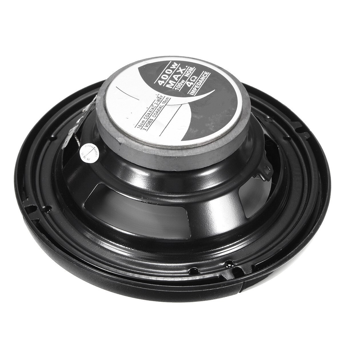 Audew 1 par 12V 400W altavoz de coche 6 "Subwoofer Coaxial altavoz de coche trasero/puerta delantera Audio música estéreo 2 vías Coxial altavoces