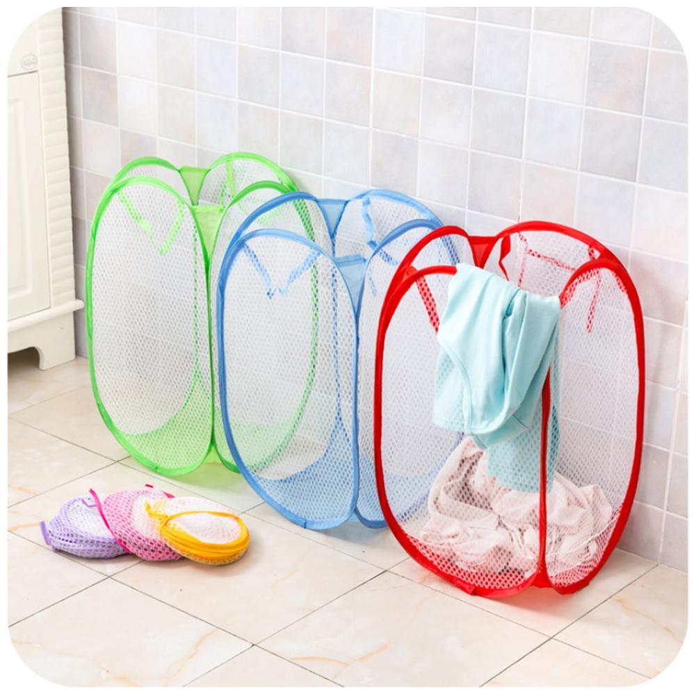 Cesta de ropa sucia plegable para niños, cesta de almacenamiento de ropa sucia, de nailon, juguetes de almacenamiento para el hogar, varios colores, V9C5