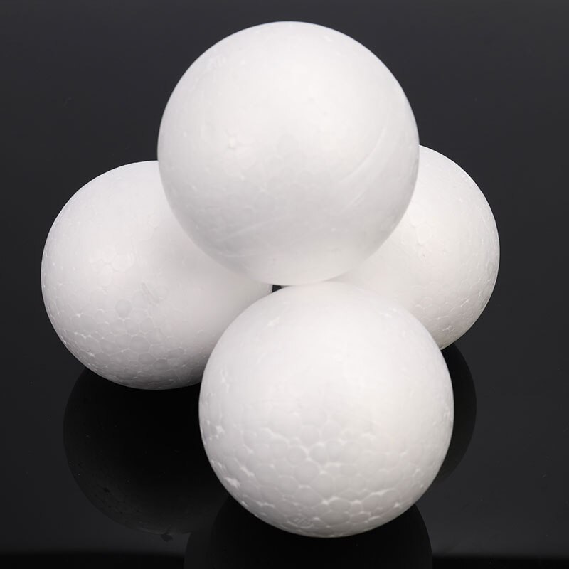 10Pcs/lot White Craft Balls 7cm Polystyrene Styrofoam Foam Ball For DIY Christmas Party Wedding Decoration Supplies