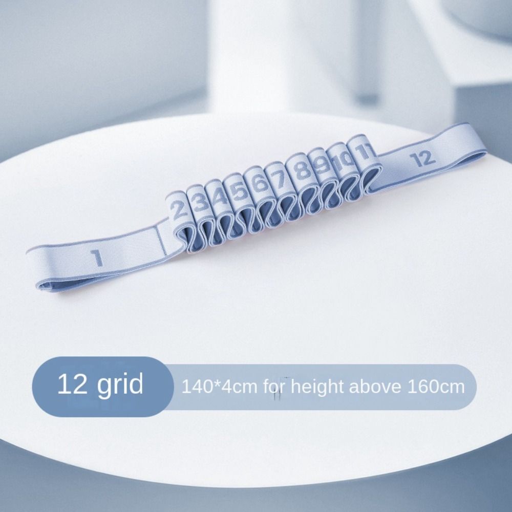 8/10/12 Grid Yoga Resistance Band Yoga Training Elastic Fitness Resistance Bands Crossfit Exercise Textile Cotton: Ivory