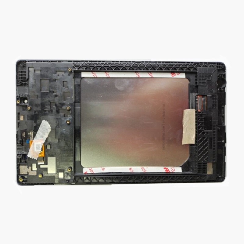 100% testado para lenovo tab 2 A8-50 A8-50F A8-50LC display lcd e sensores digitador da tela de toque assembléia completa com painel quadro