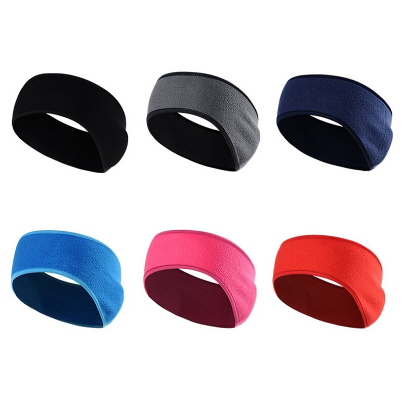 Warm Oorbeschermers Unisex Vrouwen Mannen Fleece Oor Warmer Winter Head Band Ski Oorkap Hoofdband Haarband Oorwarmers
