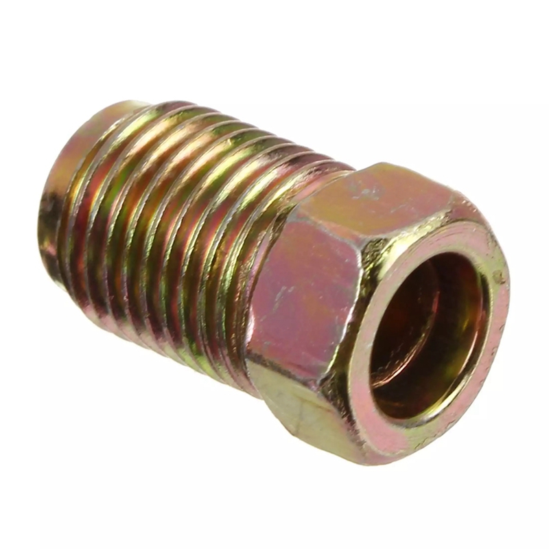 50 pcs male/female end union brake pipe screw nuts  m10 x 1mm 3/16 inch od copper brake pipes line pipe fittings metric