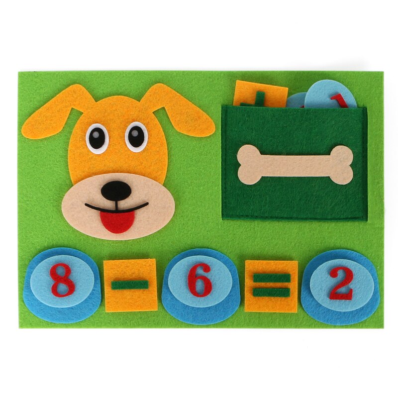 Teach children Diy weaving early education children toys montessori teaching AIDS to learn hands-on math toy supplies: S11