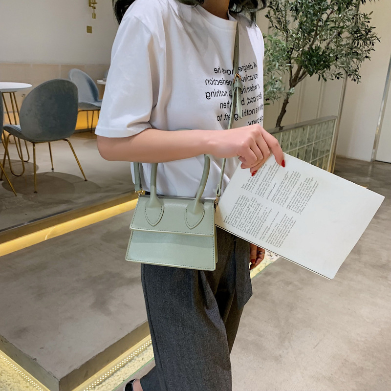 femmes Mini sac à bandoulière deux taille sac à bandoulière en cuir PU sac petit rabat d'embrayage moraillon sac à main messager