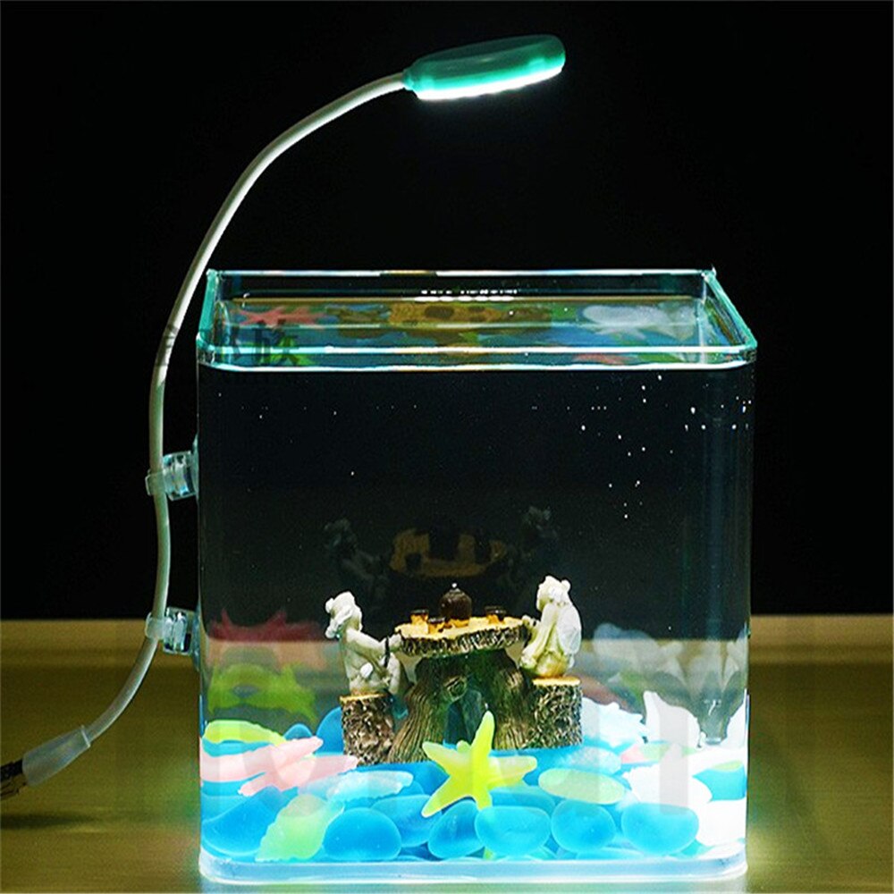 Mini LED licht aquarium fish tank water plant grow... – Grandado
