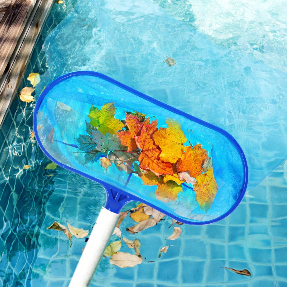 Swimming Pool Plastic Leaf Skimmer Leaf Cleaning Net Pools Accessory For Pond Fountain Tubs Pool Leaf Skimmer