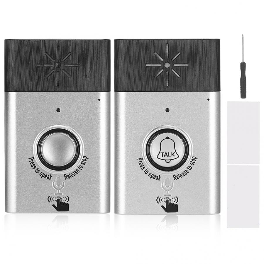 Door Bell Alarm Smart Wireless Voice 2-Way Intercom Doorbell Access Control System Home Security ring doorbell