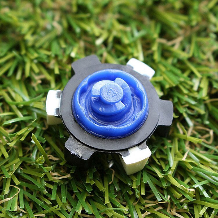 One By One Black And White Dark Blue Golf Spikes Golf Black Blue Fast White Spikes And Dark Nails Head Rotating V5Q8