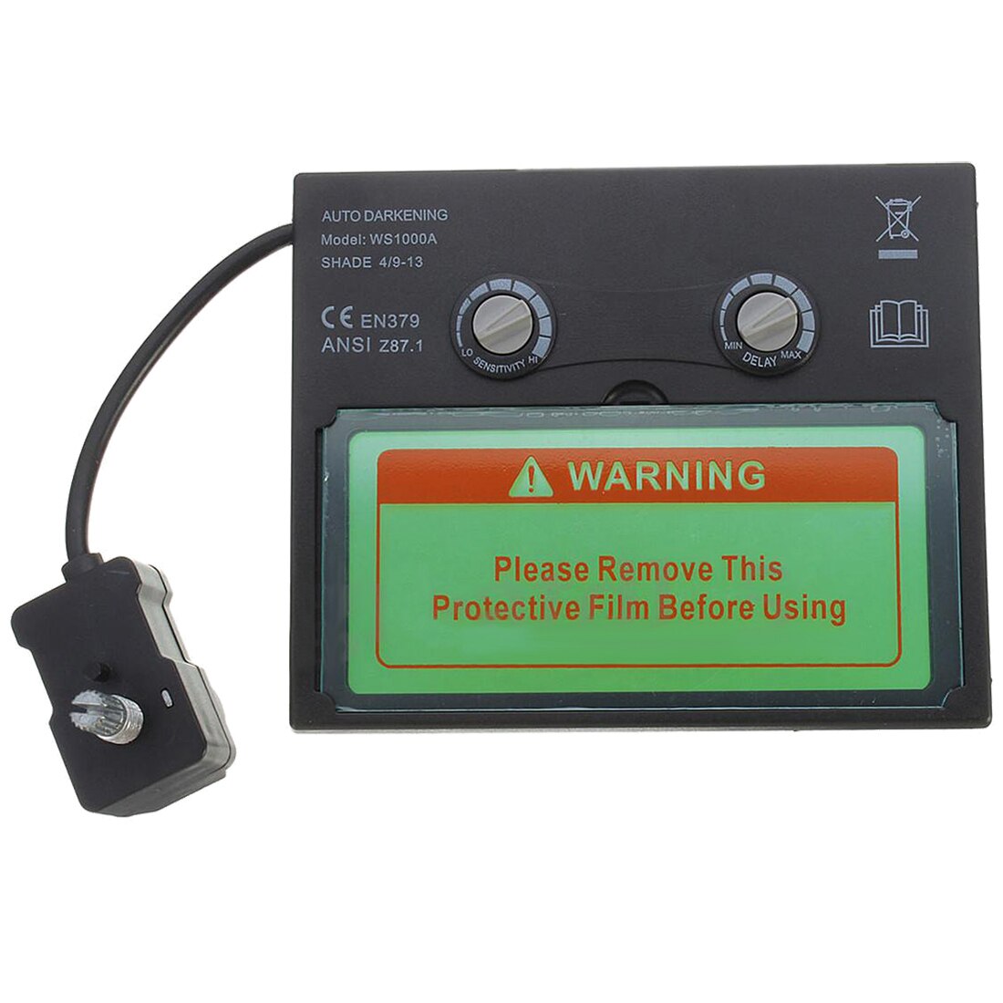 WS-1000 Solar Auto Darkening Welding Helmet Lens