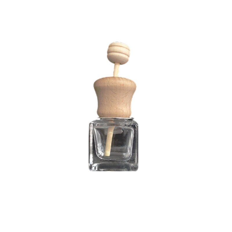 Bouteille de parfum de voiture vide en verre, désodorisant de voiture mignon, Clip de parfum, sortie d&#39;air, diffuseur d&#39;huiles essentielles d&#39;aromathérapie: H12