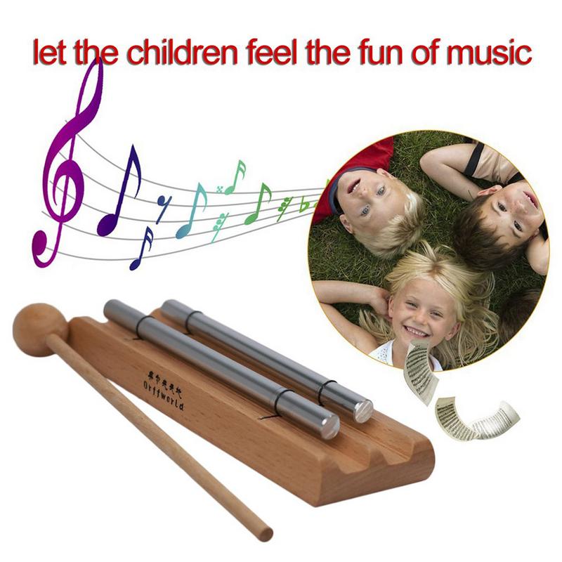 Orff Wereld Dubbele Tone Percussie Muziekinstrument Energy Chime