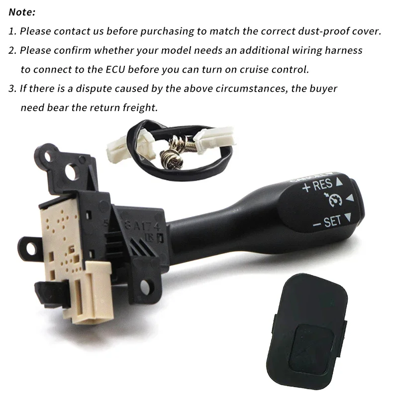 Cruise Control Switch For Toyota Corolla Yaris Camry Electronic Cruise Switch For Vios Hilux Hiace Wish Auris Prius Previa RAV4