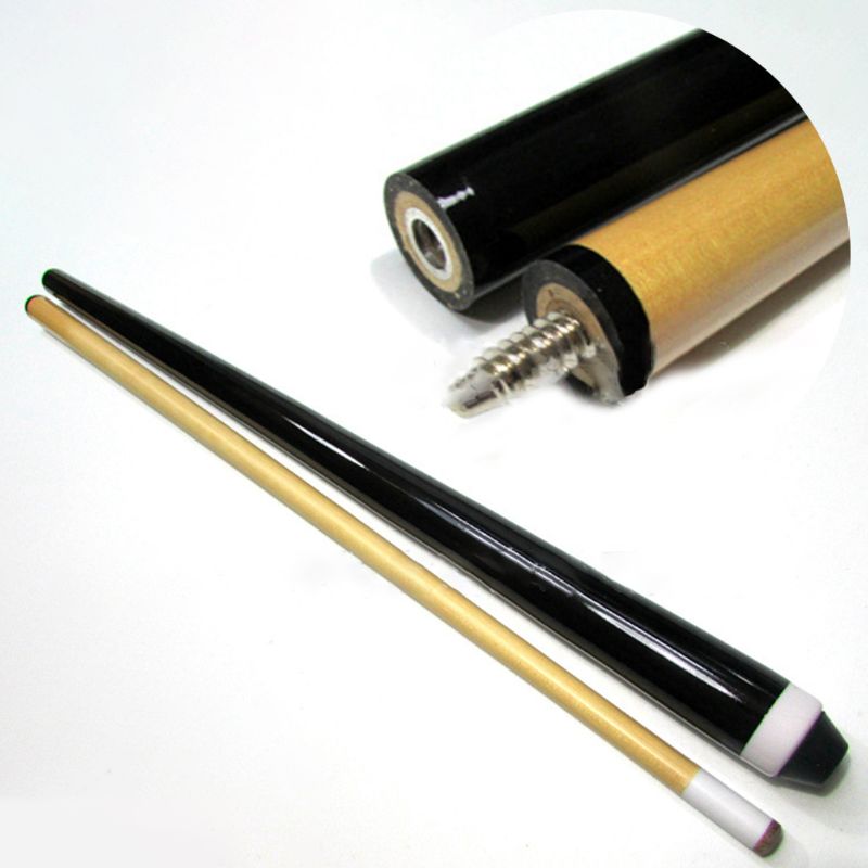 Queue de billard pour enfants et adultes, 60cm/23,62 pouces, assemblage de 12mm/0,47 pouces, outils divertissants pour l&#39;exercice à domicile, 2 pièces