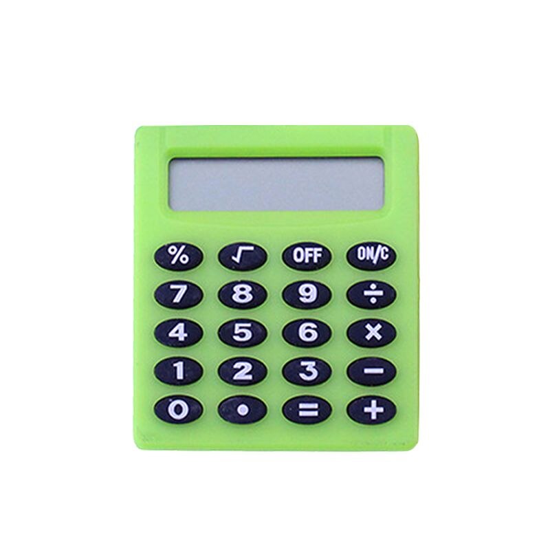 Mini Draagbare Elektronische Rekenmachine Snoep Kleur Pocket Calculator Voor Studenten Schoolbenodigdheden