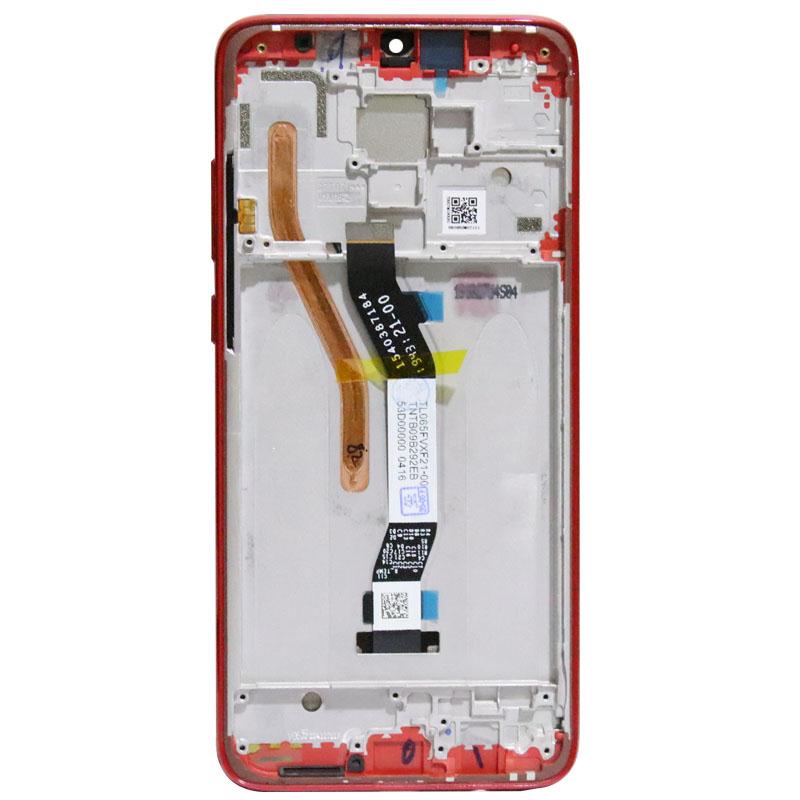 Originele 6.53 ''Display Met Frame Voor Xiaomi Redmi Note 8 Pro Lcd-scherm Touch Digitizer Redmi Note8 Pro reparatie Onderdelen: 8pro redframe sim1