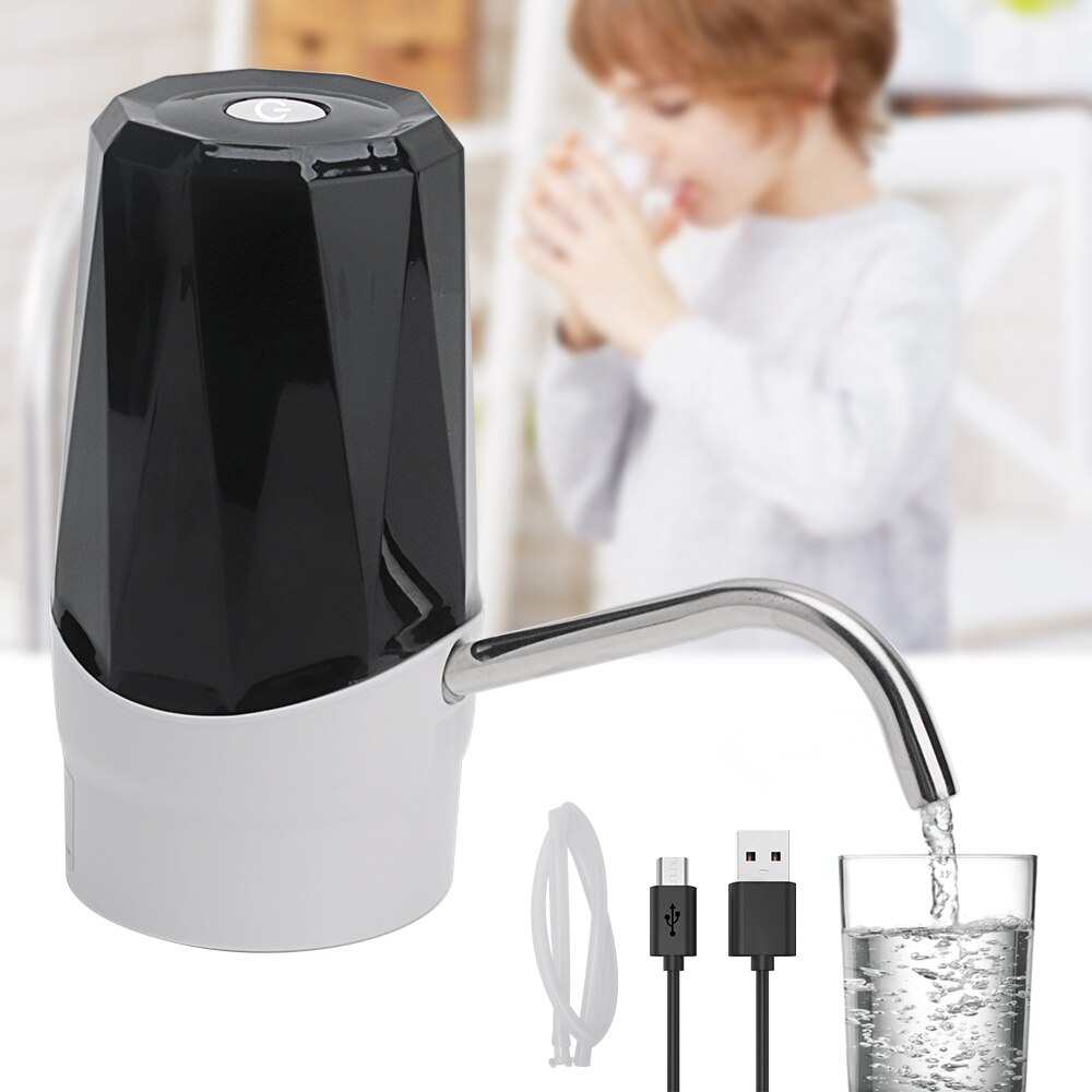 Automatische Elektrische Water Dispenser Pomp USB Oplaadbare Draagbare Drinkwater Fles USB Pomp Dispenser Outdoor Drinkware