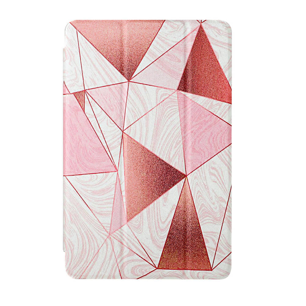 Silk Pattern Tri-Fold Case For Lenovo Tab M8 TB8505F FHD 8705F 8.0 Stand Cover Single Bottom Tablet Case + PenFilm: DLSPJJSF