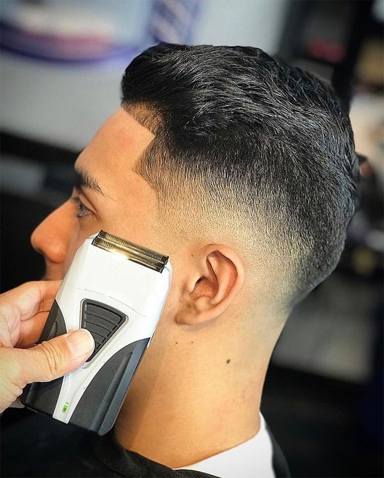 Original amerikansk andis profoil lithium plus 17205 barber hårrengöringsrakapparat för män rakkniv hårklippare tillbehör