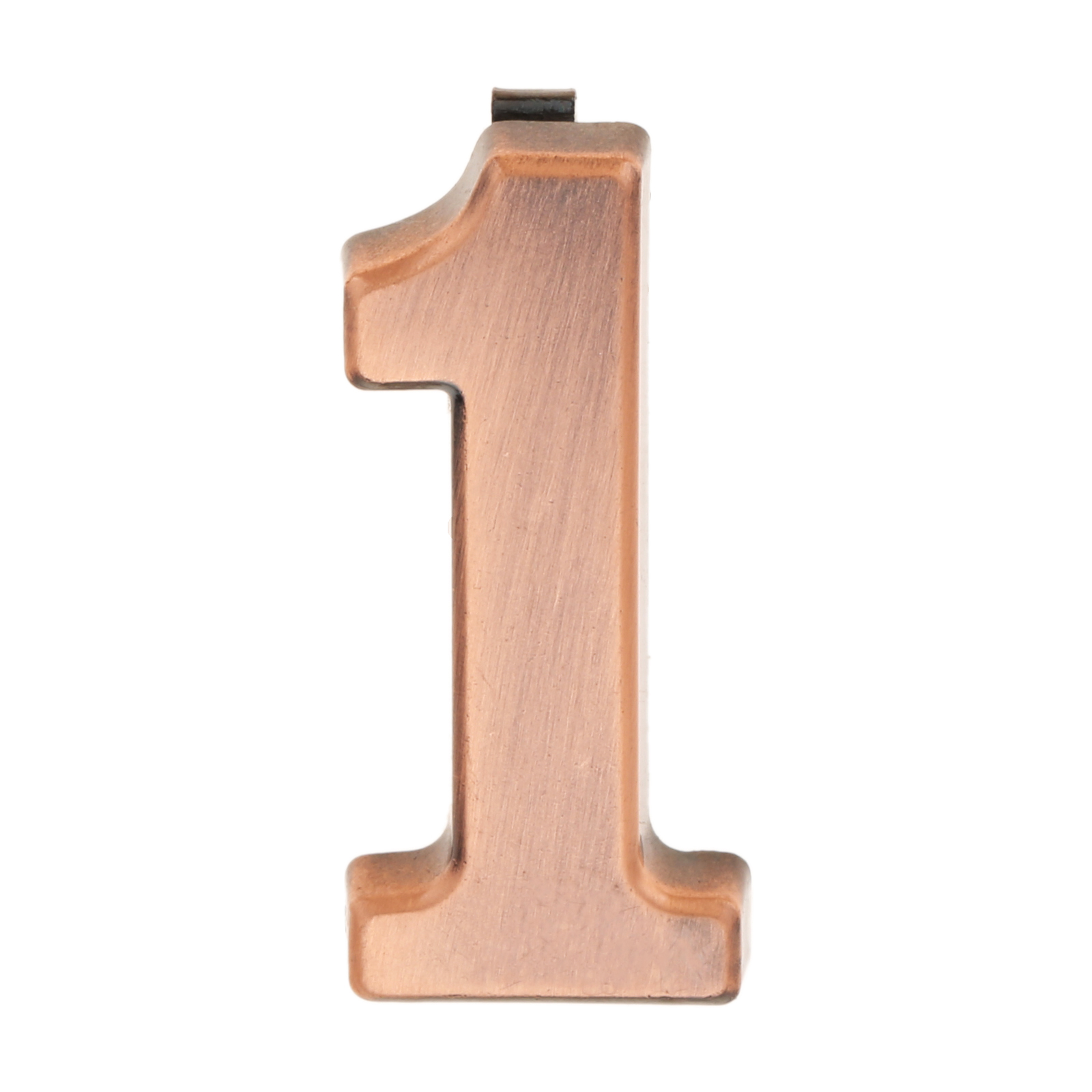 3/4 Digit House Number Door Plate Imitation Metal Sign Plastic Outdoor Mailbox Hotel Apartment 0-9 with Self Adhesive Sticker: Beige