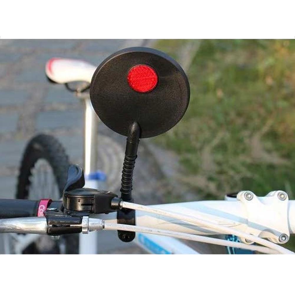 Adjustable Flexible Bicycle Mirror Cycling Rear View Convex Mountain Bike Handlebar Rearview Mirror For Mountain Road