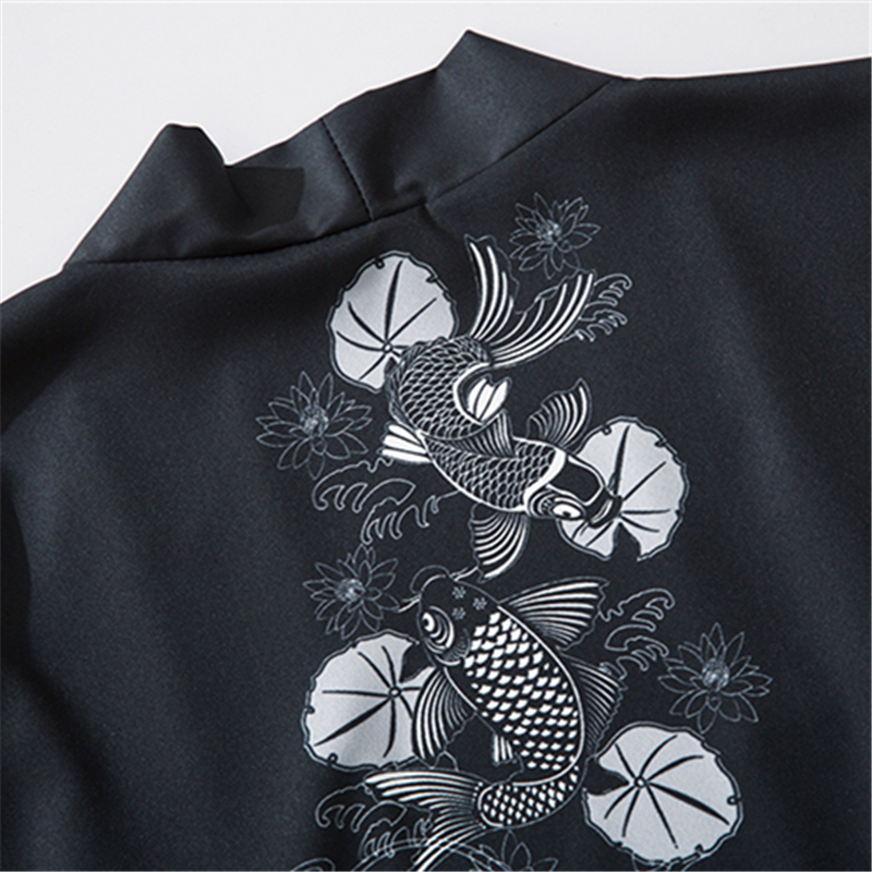 Yukata-Kimono japonés para mujeres y hombres, traje de actuación de escenario Vintage, ropa de calle tradicional, estilo
