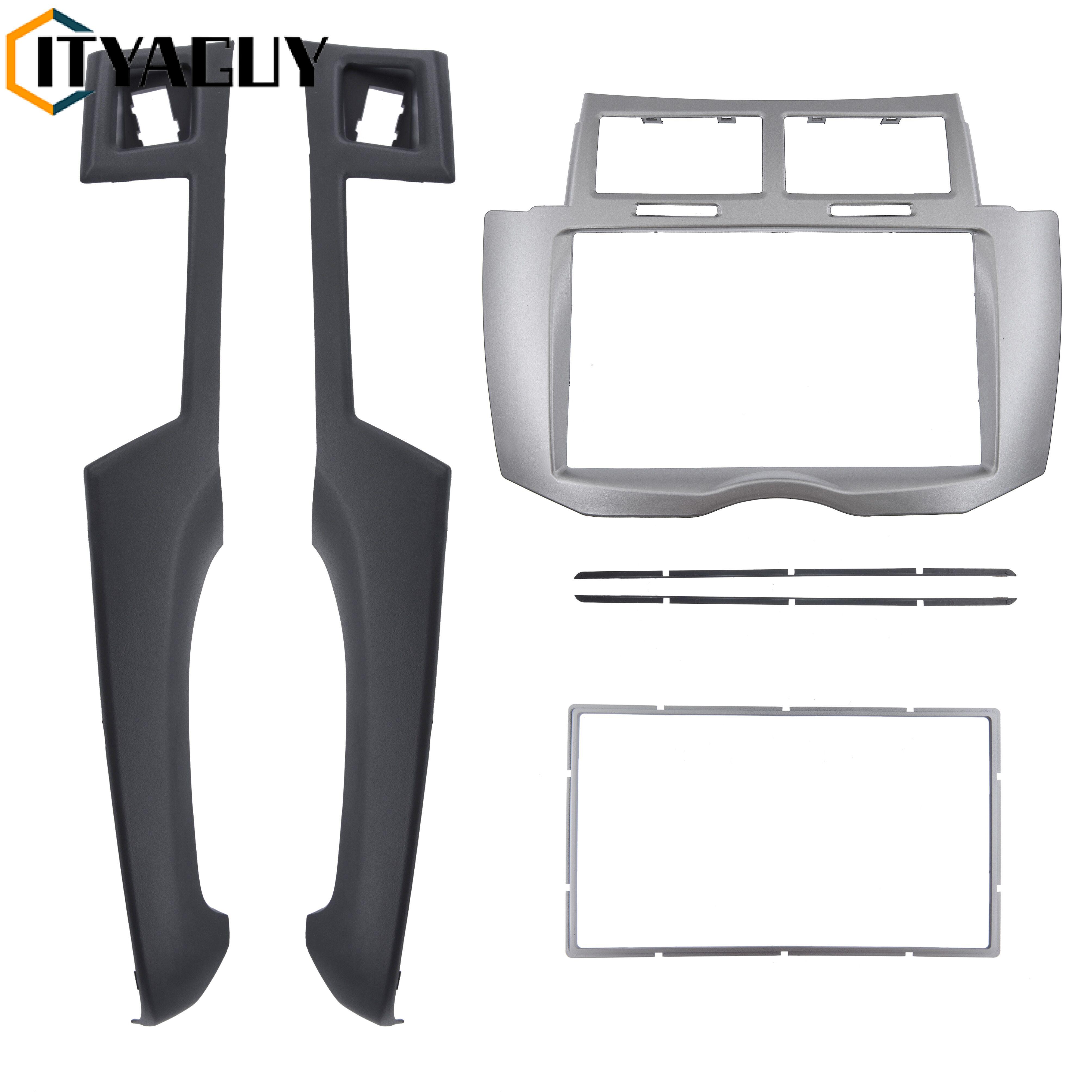 2 din toyota yaris vitz platz 2005 2006 2007 auton dvd/cd radio stereo fasa paneeli runko adapterin asennussarja