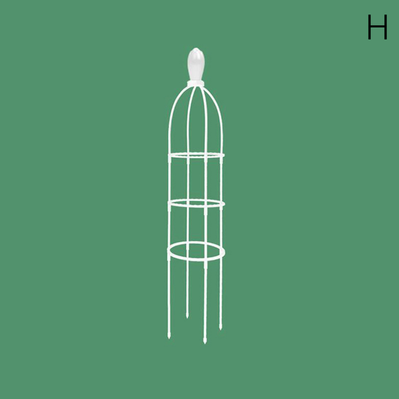 1 Set Klimplant Trellis Tuin Ondersteuning Kooien Voor Bloemen Planten Klimmen Ondersteuning Frame Trellis DIY Wijnstokken Pot Plant Stand: Grey