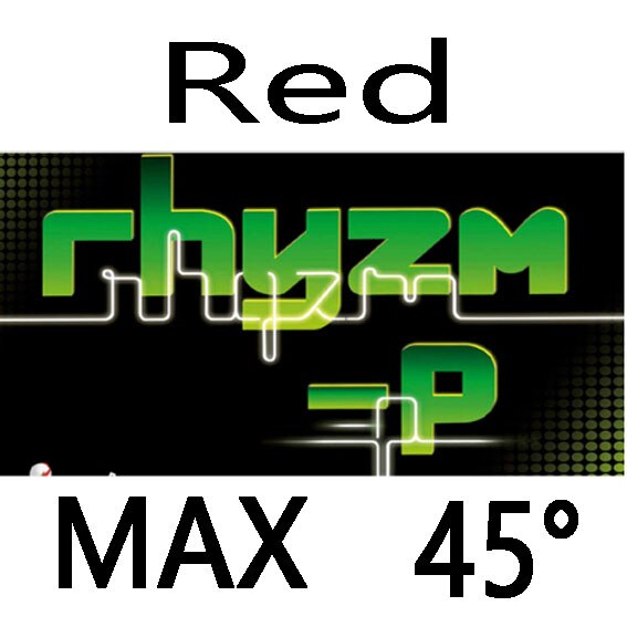Joola RHYZM-P (Spin & Control, para 40 +) rhyzm-p Ping Pong De goma Tenis De Mesa: Red M H45
