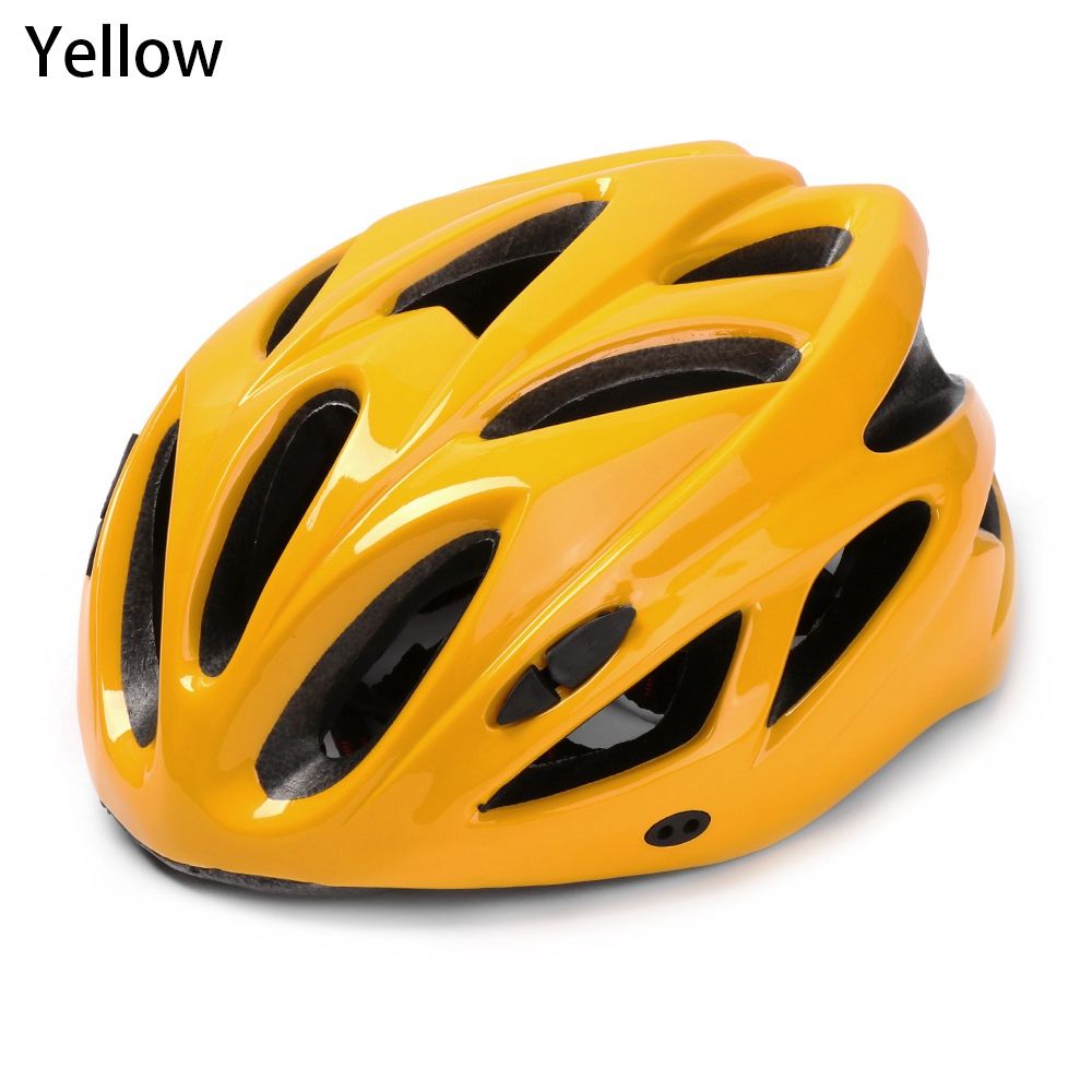 Ultralight Men/Women Cycling Road Bike MTB Helmet Windproof Helmet Mountain Road Bike Helmet Bicycle Outdoor Accessories: Yellow