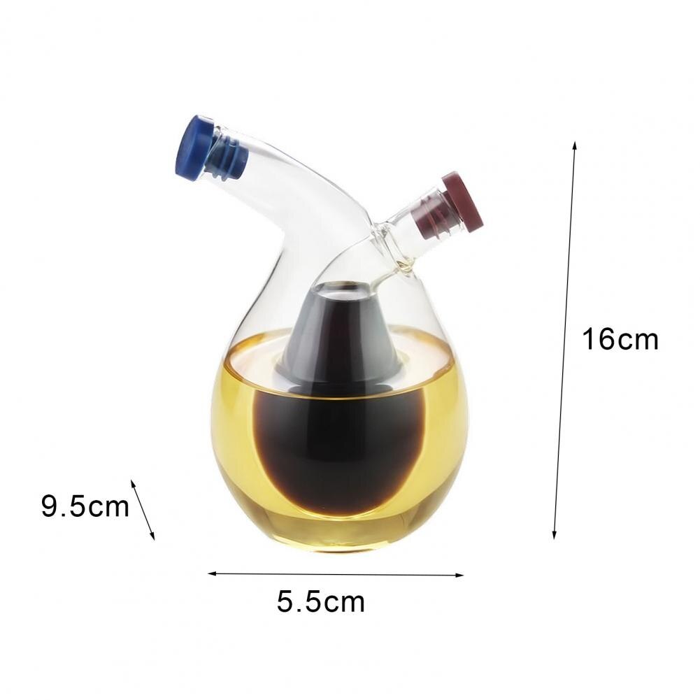 Bouteille de Sauce , verre à haute teneur en Borosilicate, anti-poussière, stockage d&#39;assaisonnements de cuisine, pot distributeur de vinaigre, fournitures