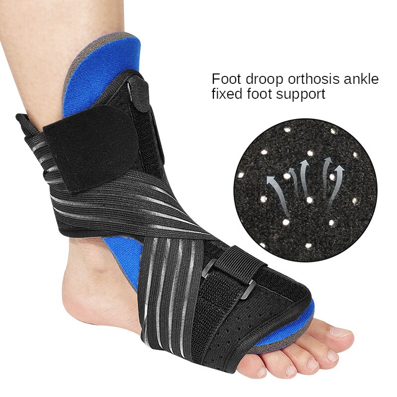 1 stk fotortose stabilisator justerbar plantar fasciitt ryggskinnefrakturer ankelstøtte hjelpe plantar ortotiske støttesmerter