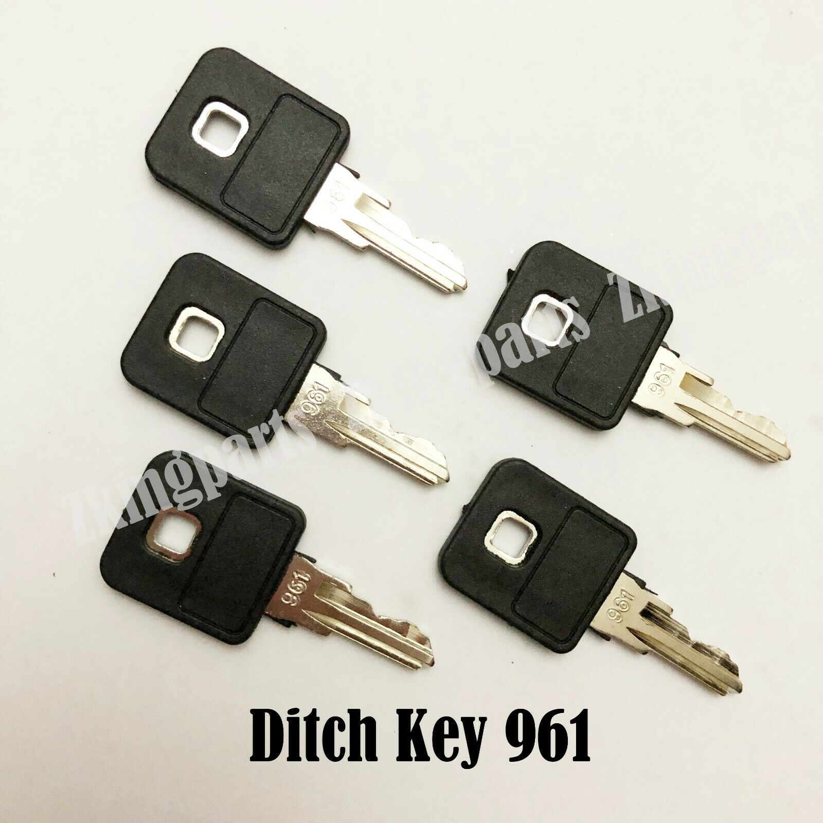 5PCS Ignition Key 214-961 Fit For Ditch Witch Trencher