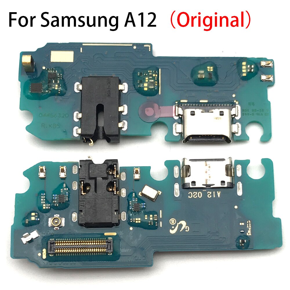 Oryginalny ładowania Port USB ładowarka płyta dokująca Flex dla Samsung Galaxy A10 A105FN A12 A21 A20 A30 A40 A50 A70 A10S A30S A50S A71
