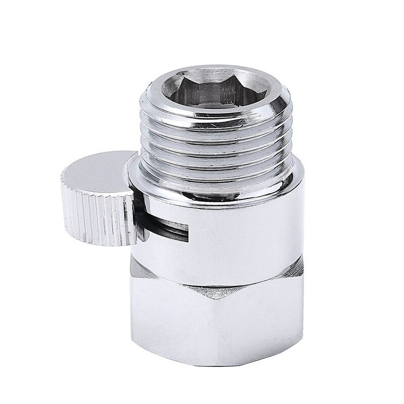 Brass G1/2" Water Pressure Reducing Controller Water Flow Control Valve Shower Head Shut Off Stop Switch For Shower Supply